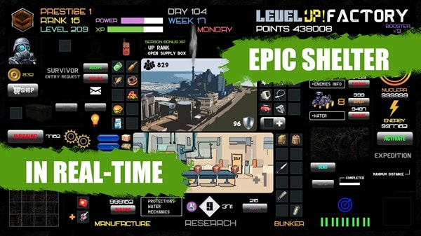 升级工厂(Level UP! Factory)