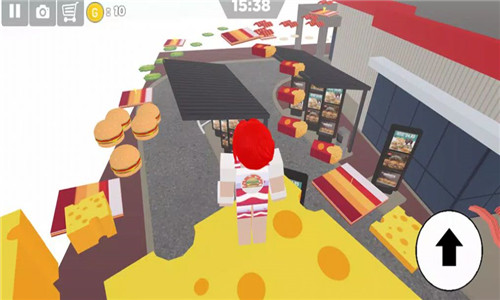 汉堡店制作冲刺(Parkour on burger restaurant)