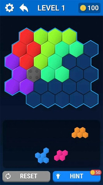 六角拼图块（Hexa Puzzle Block）