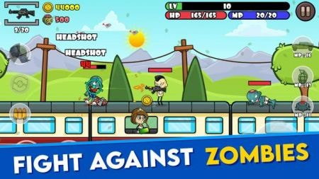 火柴人和枪僵尸战争Stickman and Gun: Zombie War