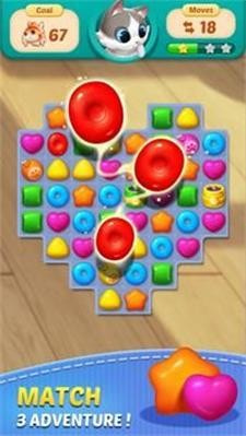 猫匹配Cat Match Free Puzzle Game
