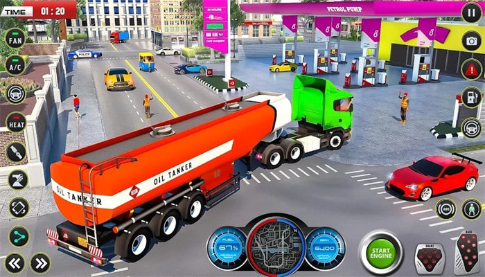油罐运输车(oil tanker game)