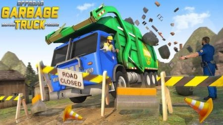 垃圾车驾驶游戏Garbage Truck Driving Games 3D