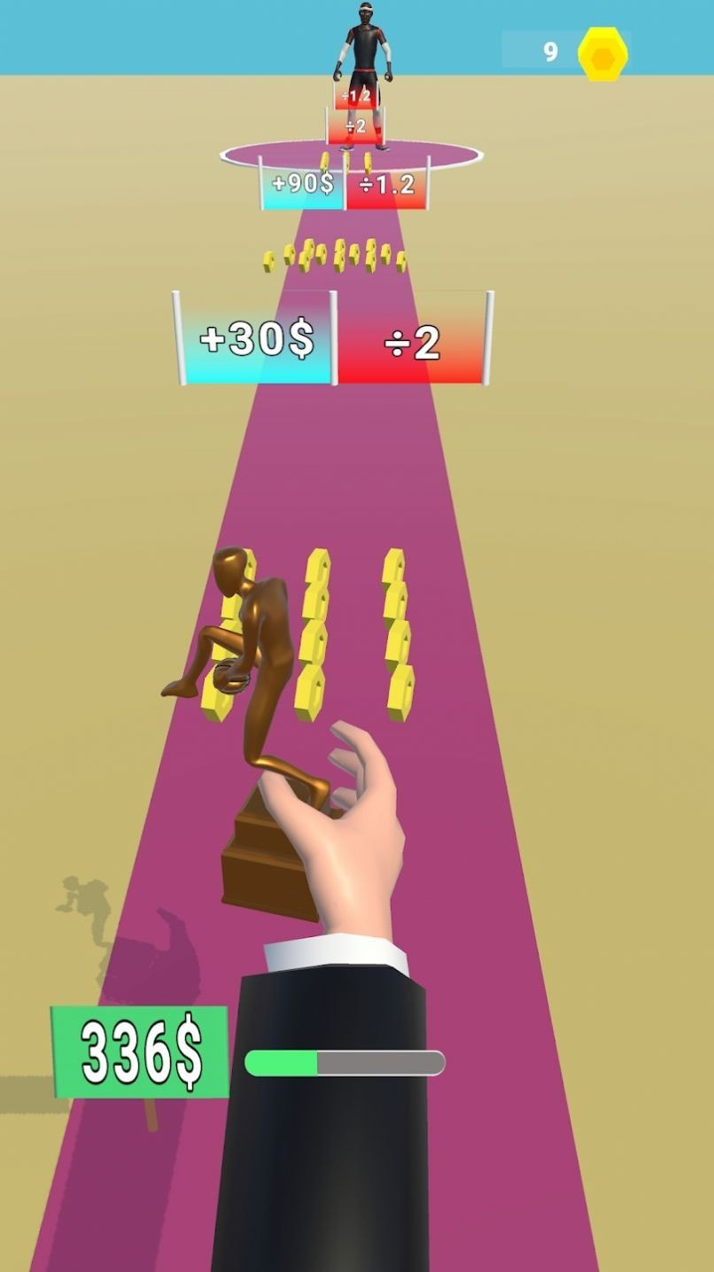 奖杯赛跑者Trophy Runner