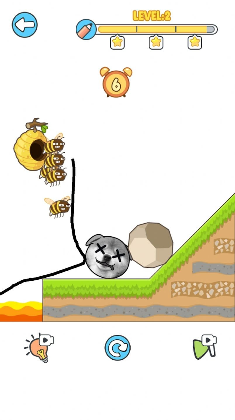 狗狗英雄绘画救援(Doge Hero: Draw to Save)