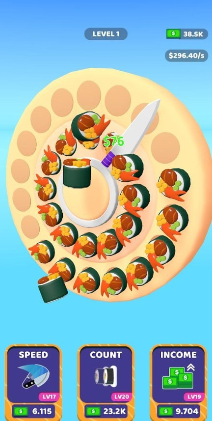 旋转切寿司(Sushi Cutter)