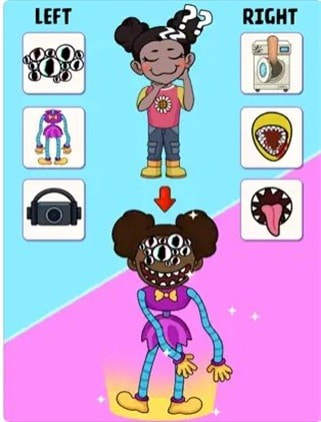 左或右混合怪物(Left Or Right: Mix Monster)