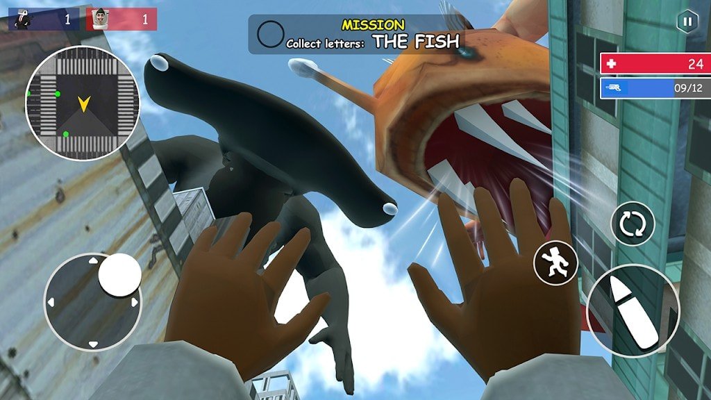 深海鱼战场(The Fish Shooter: FPS Survival)