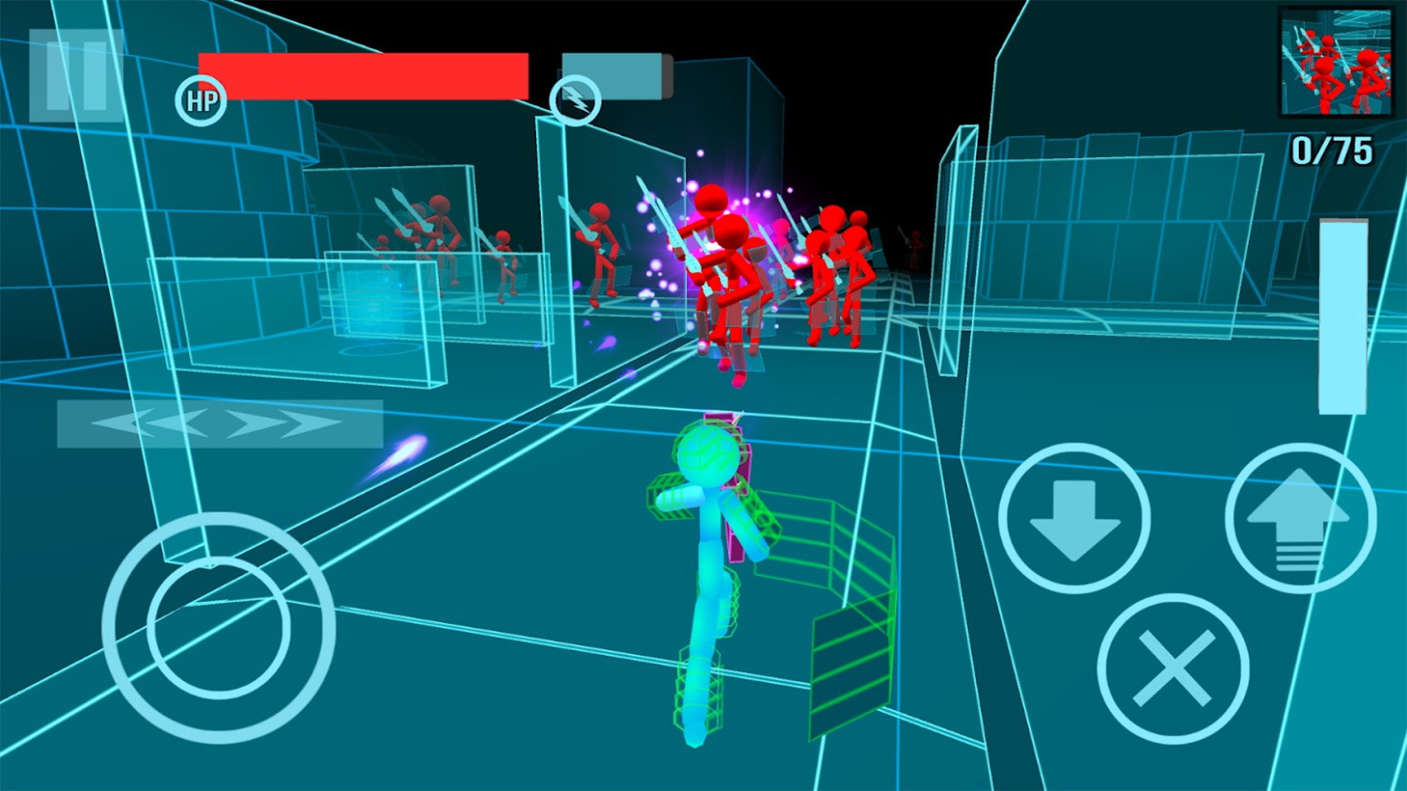 火柴人科技战争Stickman Neon Gun Warriors