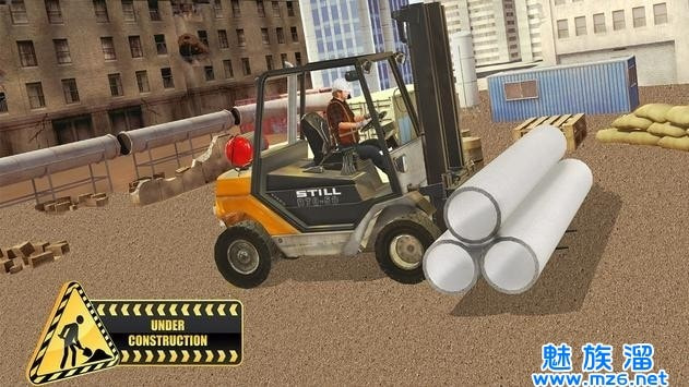 城市道路建设模拟3D