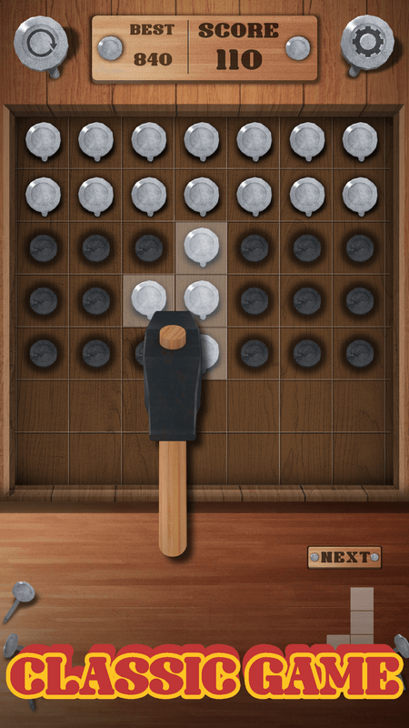 锤击方块Hammering