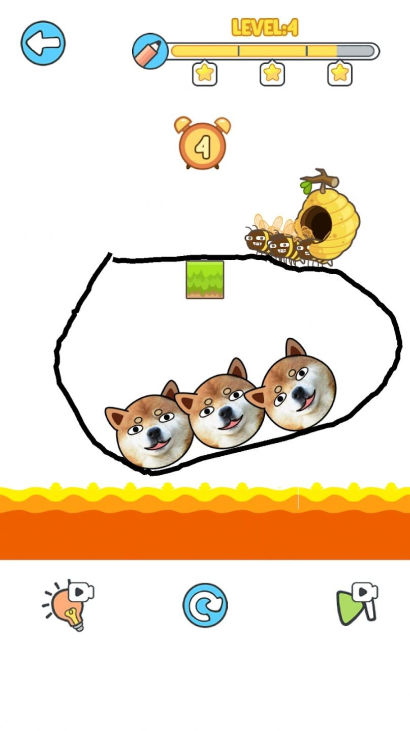 狗狗英雄绘画救援(Doge Hero: Draw to Save)