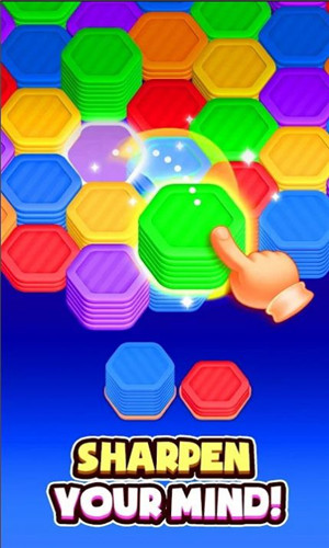 六边形排序颜色益智(Hexa Sort: Color Puzzle Game)