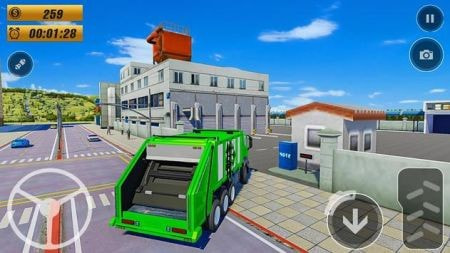 垃圾车驾驶游戏Garbage Truck Driving Games 3D