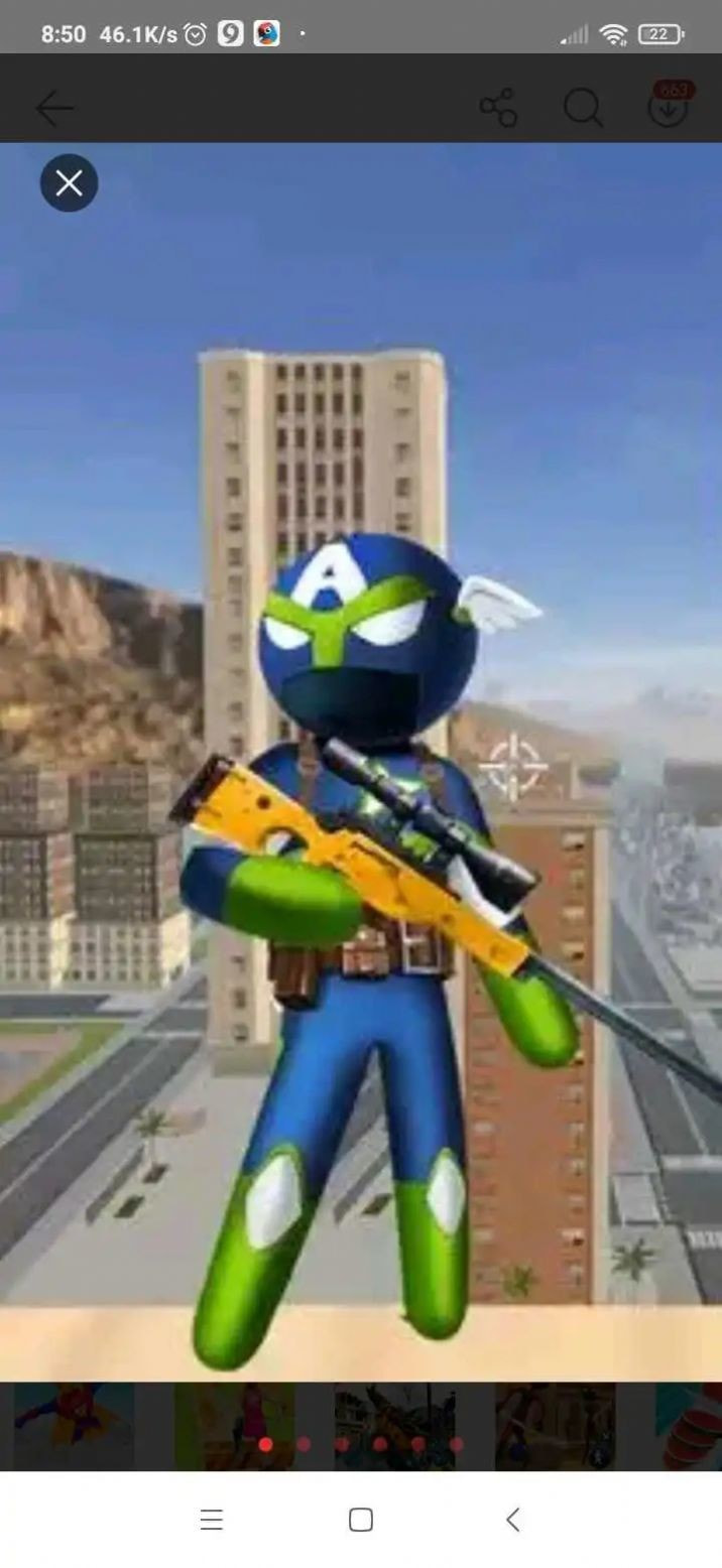 巴西火柴上尉(brazil capitaine stickman)
