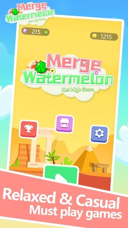 合并融合西瓜(Merge Watermelon:Get HighScore)