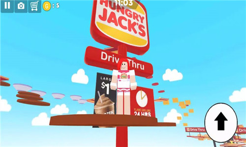 汉堡店制作冲刺(Parkour on burger restaurant)