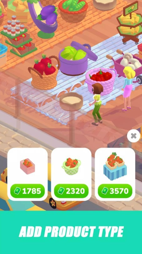 超市大亨闲置商店（idle supermarket tycoon  shop）