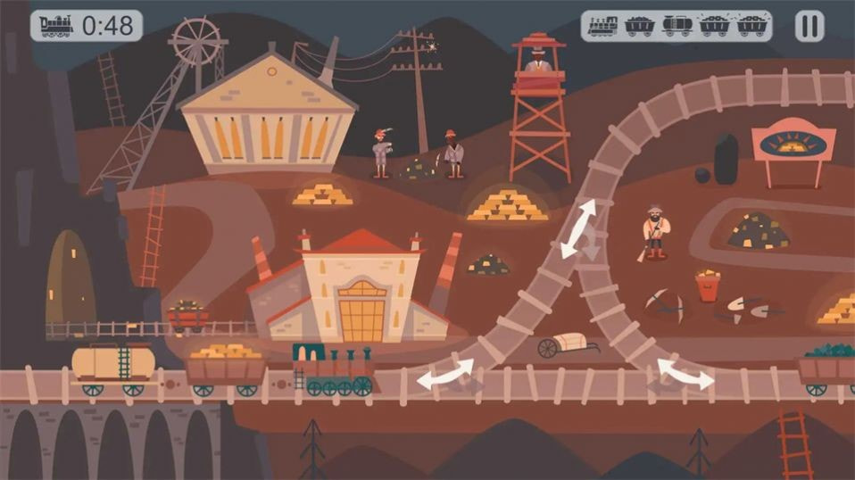 逻辑火车铁路拼图(Logic Train