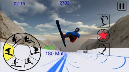 自由式山脉滑雪Ski Freestyle Mountain