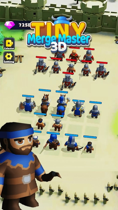 合成小兵兵(Tiny Merge Master 3D)