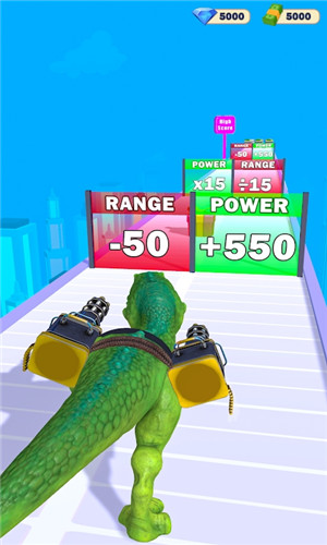 恐龙射手枪进化跑(Dino Shooter Gun Run Evolution)