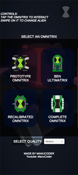 少年骇客模拟器免费下载-少年骇客模拟器游戏(Omnitrix Simulator)安卓最新版v2.6.2