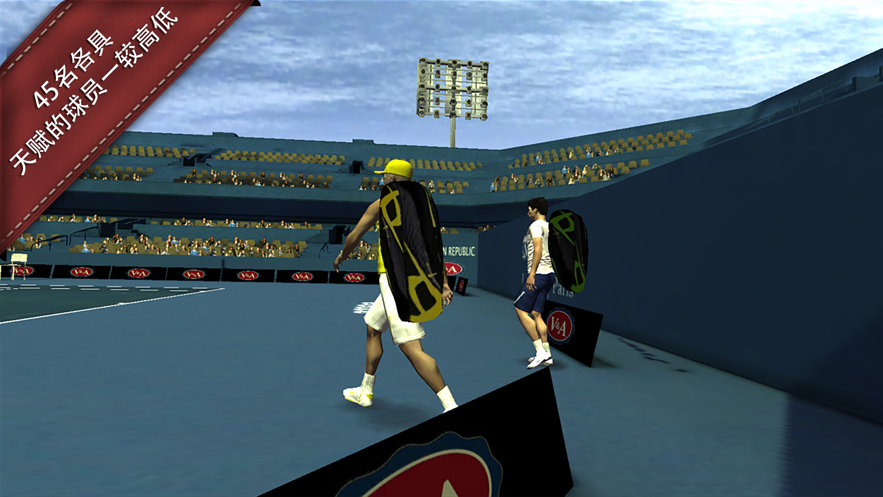 跨界网球2完整版汉化下载-跨界网球2(Cross Court Tennis 2)安卓版最新v1.29